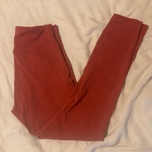 Lululemon Burnt Orange Leggings